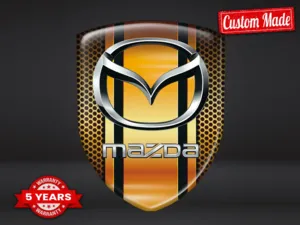 Mazda Autocollants Logo Vinyle Course Qualité Pro